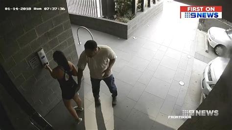 Man Groping Woman Outside Of Her Apartment Caught On Camera Herald Sun
