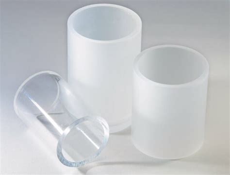 Acrylic Tube Clear P95 Frost Extruded Box Of 12 Lengths 15 In