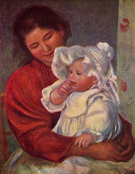 Gabrielle And Jean 1895 Painting By Pierre Auguste Renoir Fine Art