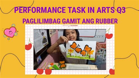 Paglilimbag Gamit Ang Rubber Youtube