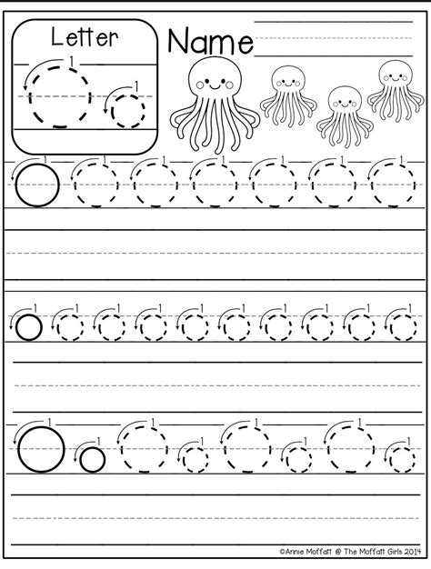 English For Kids Step By Step Letter O Writing Practice Worksheet