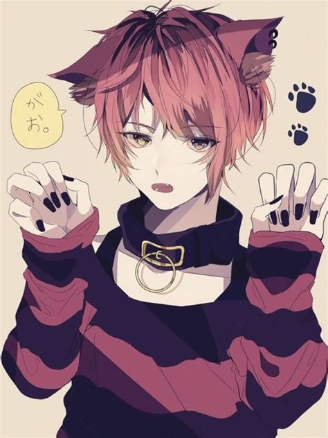 Anime Neko Gato Anime Anime Furry Wolf Boy Anime Neko Boy Anime