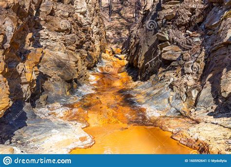 Rio Tinto Landscape Of Mars On Earth Stock Image Image Of Nature