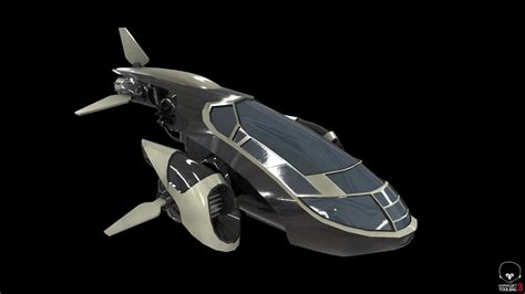 Small Spaceship 3d Model Turbosquid 1343281