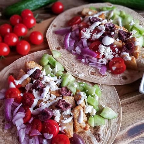Grecian Tacos Heart Healthy Greek