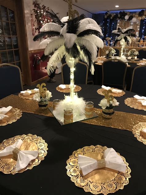 Great Gatsby Themed Party Decorations Great Gatsby Birthday Party