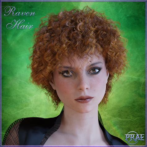 Prae Raven Hair G3 3d Figure Assets Prae