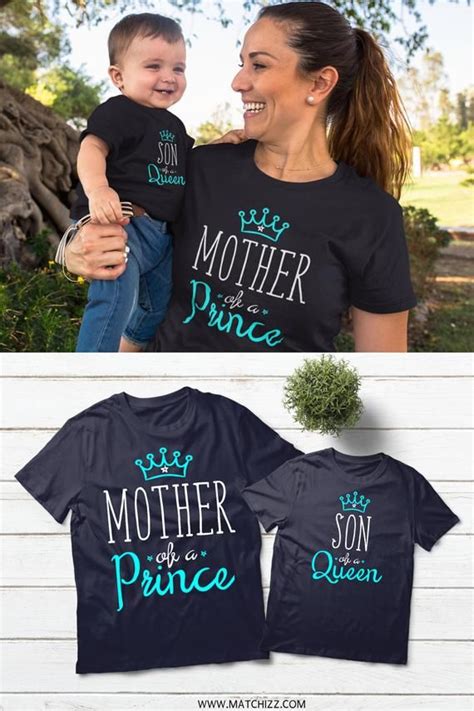 Mother N Son Matching Clothes Mommy And Me Outfits Queen And Etsy