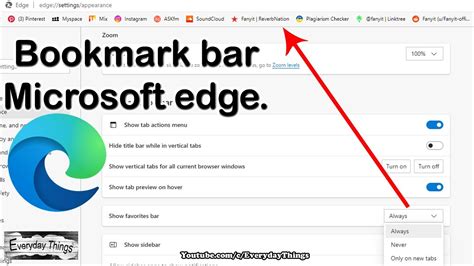 How To Show Bookmark Bar In Microsoft Edge Big Win Sports