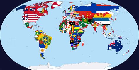 Flags Of The World Map