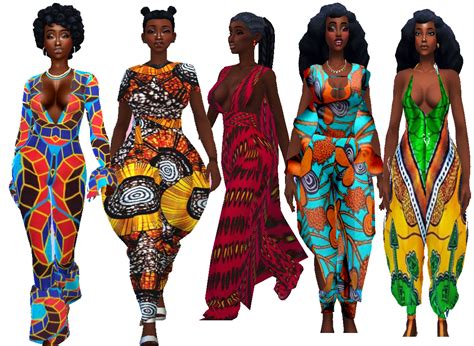 The Black Simmer: African Clothing Collection by Gloriana