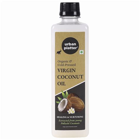 Urban Platter Virgin Coconut Oil 500ml17oz All Natural Cold Pressed And Pure Urban Platter