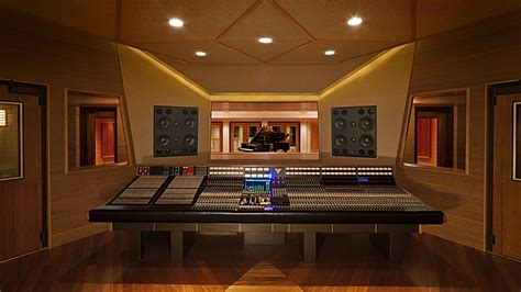 The Control Room at US Filmworks Recording Studio (x-post from /r ...