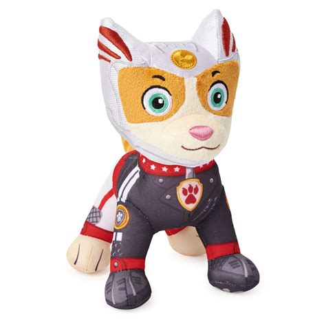 Paw Patrol Moto Pups Wildcat Stuffed Animal Plush Toy 8 Inch For