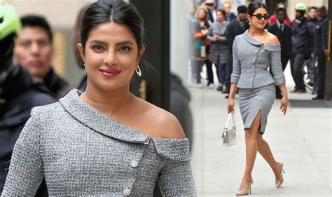 Priyanka Chopra Smoulders As She Flashes Pins In Sexy Split Skirt And