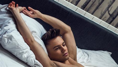 Polish Model Adam Jakubowski Gets Naked In Bed And Invites Us In