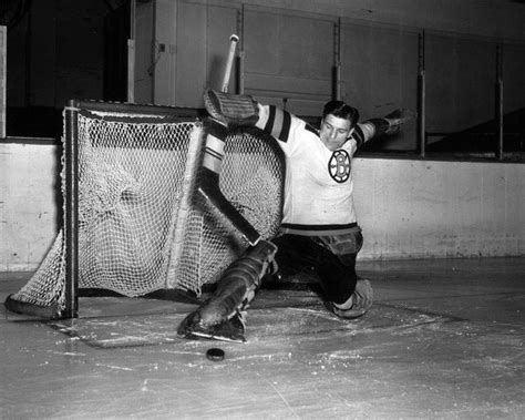 frank brimsek 1949 goalie women s hockey hockey