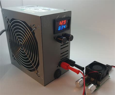 1 30v Benchtop Power Supply In Atx Psu House 6 Steps With Pictures