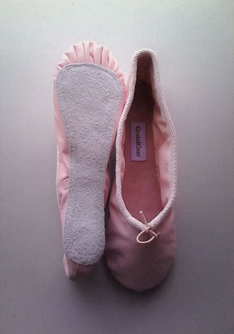 Ballet Pink Leather Ballet Slippers Adult Womens Sizes Etsy Australia