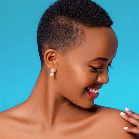Lady who loves outdoor life. 35 Cute Short Hairstyles for Black Women in 2019 | Short ...