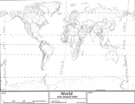 Map Of World With Oceans And Equator World Map Blank And Printable Images