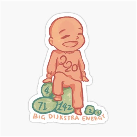 Amicable Numbers 220 Sticker For Sale By Dijkstra Daddy Redbubble