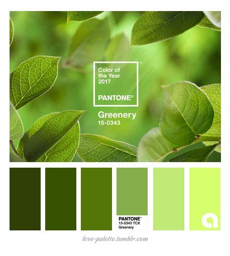 Color Of The Year 2017 Greenery Pantone Combinações De Cores