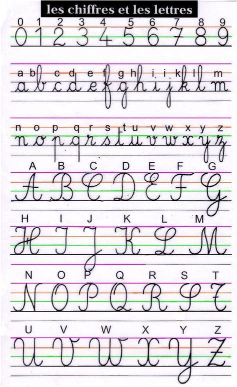 18 Original Alphabet En Cursive Pics 273