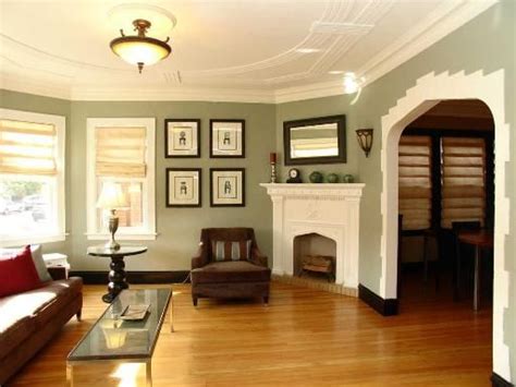 Modern interior paint colors wall home color schemes bungalow. Portage Park. 1920's Chicago brick bungalow living room. | Mission Style Living Rooms ...