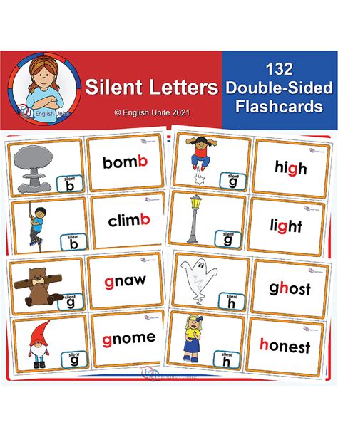 English Unite Flashcards Silent Letters