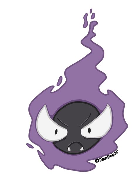 092 Gastly By Kaijublue On Deviantart
