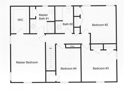 4 Bedroom 2 Full Baths And Large Master Bedroom Efficient Use Of