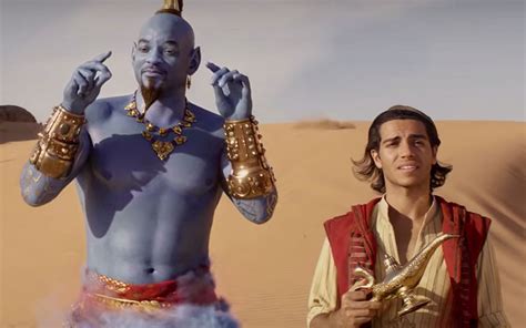 First Full Length Aladdin Trailer Shows Will Smith Singing As Genie