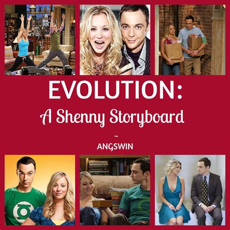 Evolution A Shenny Storyboard By Angswin Sheldon Cooper Penny