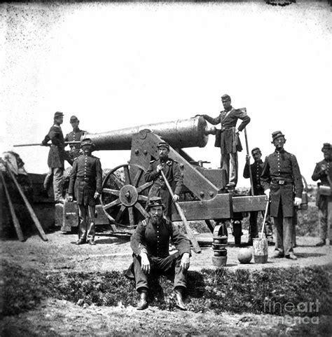 Civil War Union Artillery Photograph By Granger