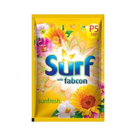 Surf Detergent Powder Sun Fresh 65g Sachet Bohol Online Store