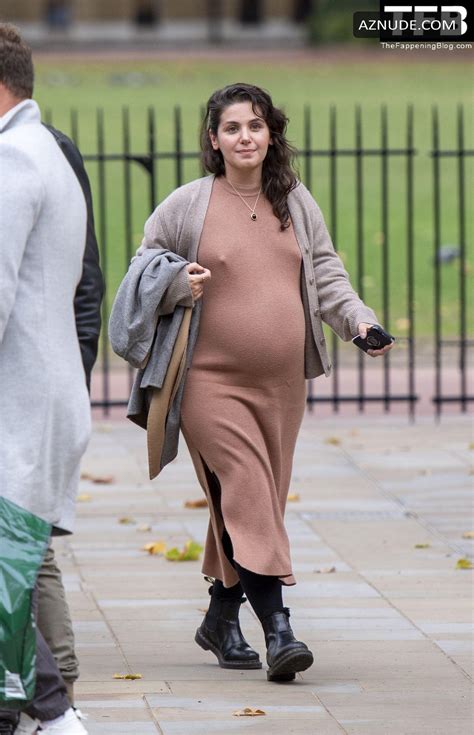 Katie Melua Sexy Seen Braless Showing Off Her Pokies In London Aznude