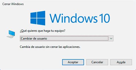 Combinacion De Teclas Para Cambiar De Usuario Windows Solvetic