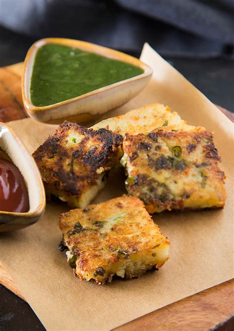 Potato and Sooji Snack - Healthy Indian Teatime Snacks ...