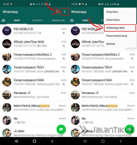 Cara Menggunakan Whatsapp Web Di Pc Hp Jalantikus