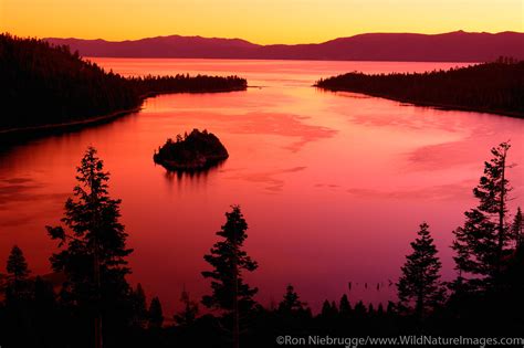 Emerald Bay Lake Tahoe California Photos By Ron Niebrugge