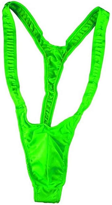 Amazon YiZYiF Men Sexy Borat Manikini Bikini Swimsuit Thong