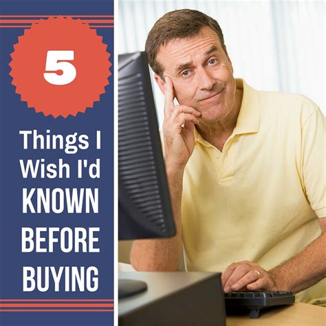5 Things I Wish I Had Know Before Buying A House