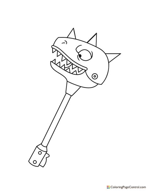 View Printable Fortnite Pickaxe Coloring Pages Updivewit