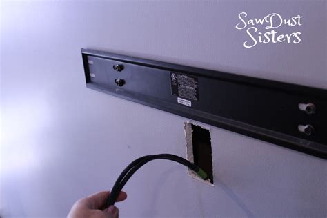 How To Mount Flat Screen Tv And Hide Cords Inside The Wall Full