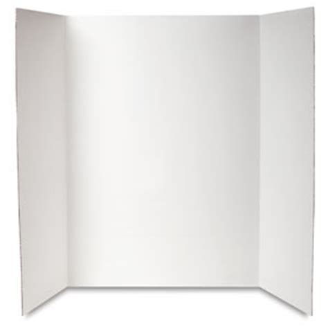 Measures 30h x 40w overall. Elmer's Tri-Fold Project Boards - BLICK art materials
