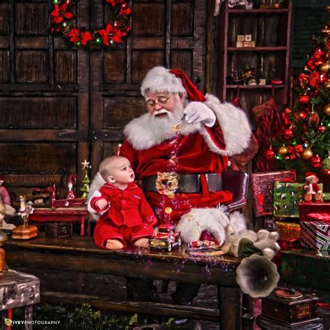 The Fine Art Santa Portrait Experience At Ivey Photography Santa