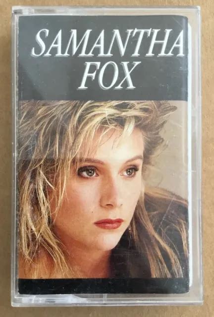 Samantha Fox Vintage Cassette 80s Mtv 1987 Naughty Girls Etc Jive Out Of Print 500 Picclick