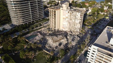 Miami Dade Building Collapse At Least 1 Dead Almost 100 Unaccounted