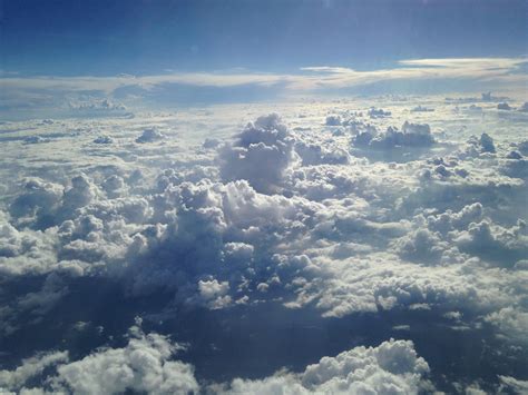 Wallpaper Sunlight Sky Snow Clouds Airplane Horizon Flight